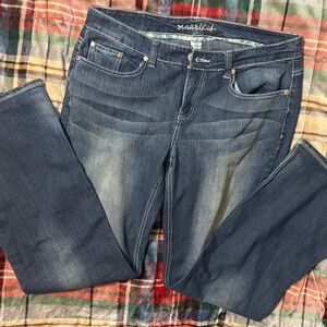 Maurices Women's Blue Denim Jeans - Classic Bootcut Fit
